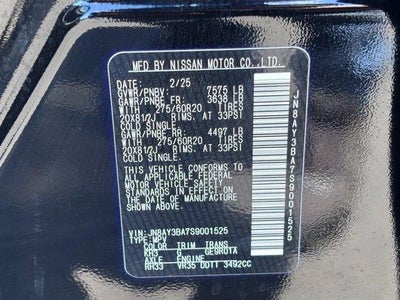 2025 Nissan Armada SL