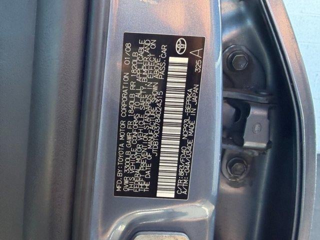 2008 Toyota Yaris NA