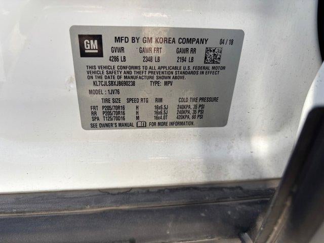 2018 Chevrolet Trax LT