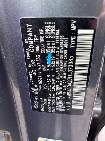 2017 Hyundai Tucson Limited