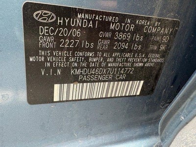 2007 Hyundai Elantra GLS