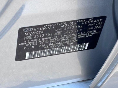 2025 Hyundai Sonata SEL