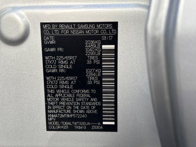 2017 Nissan Rogue SV