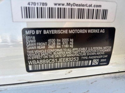 2018 BMW 3 Series 330i