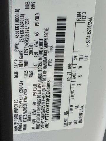 2019 Ford Super Duty F-250 SRW XL