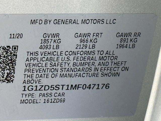 2021 Chevrolet Malibu LT