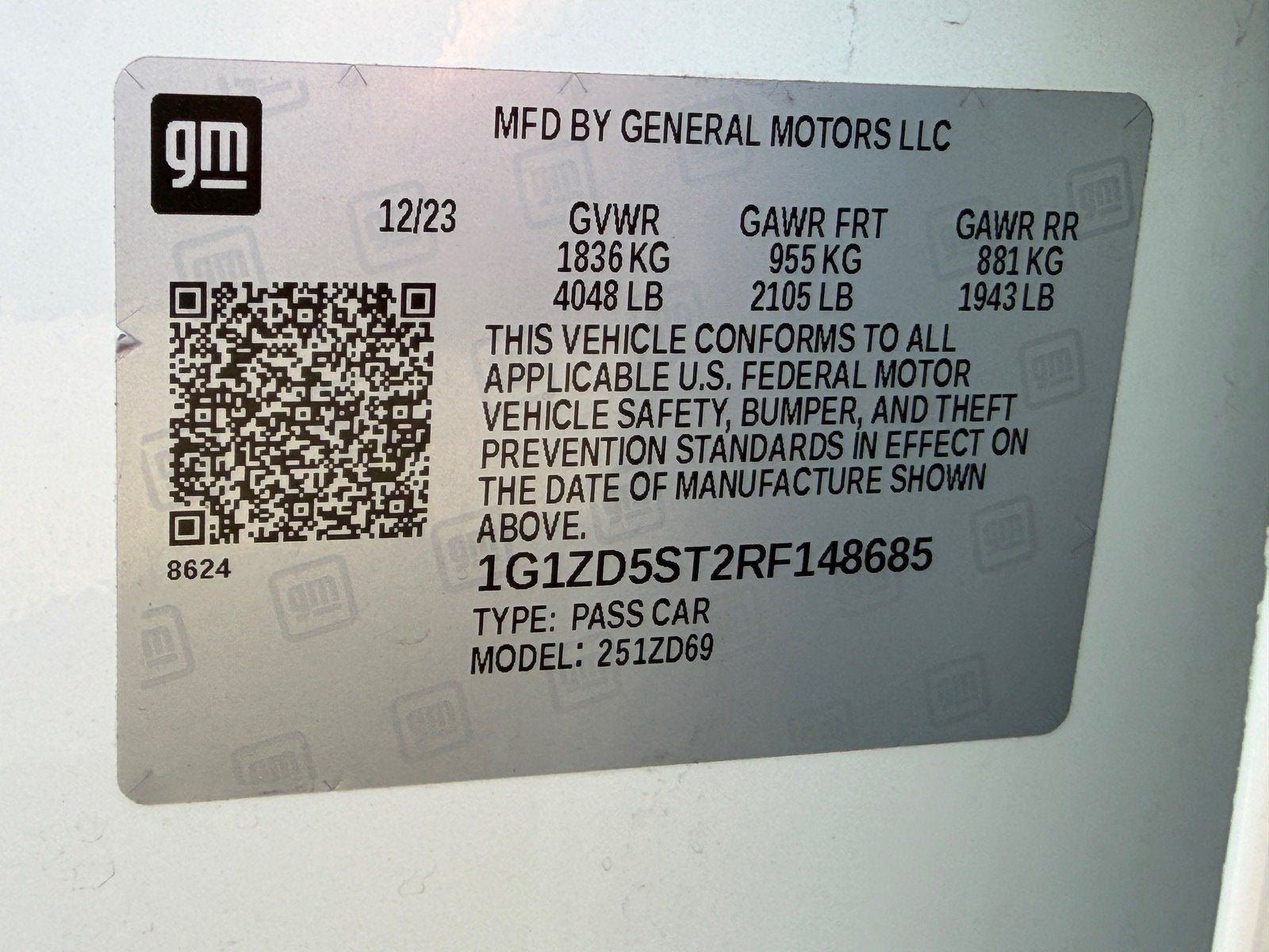 2024 Chevrolet Malibu 1LT