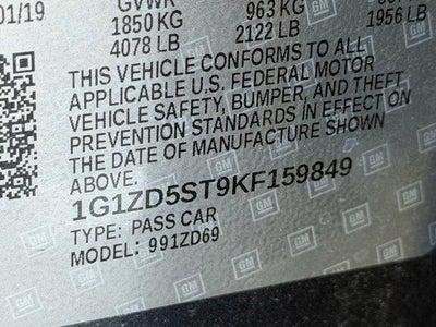 2019 Chevrolet Malibu LT