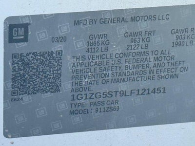 2020 Chevrolet Malibu RS