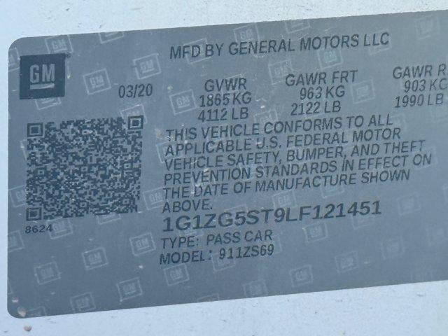 2020 Chevrolet Malibu RS