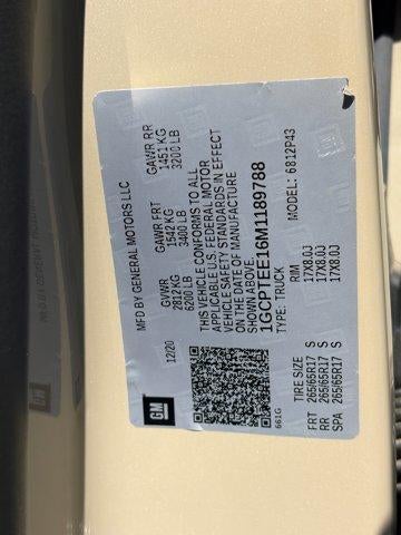 2021 Chevrolet Colorado ZR2