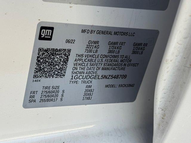 2022 Chevrolet Silverado 1500 LTZ