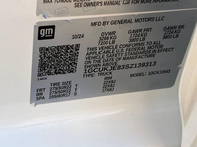 2025 Chevrolet Silverado 1500 High Country