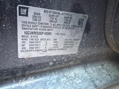 2016 Chevrolet Silverado 1500 LT