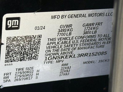 2024 Chevrolet Suburban RST