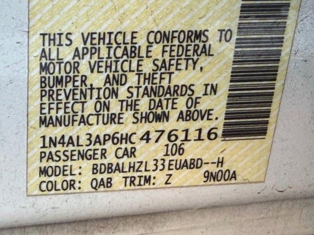 2017 Nissan Altima 2.5 SR