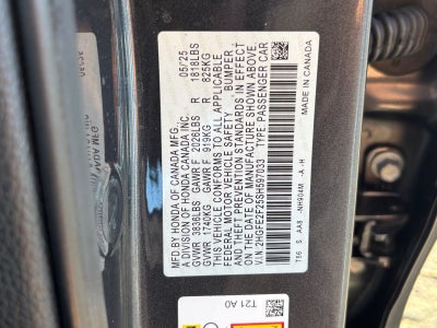 2025 Honda Civic Sedan LX
