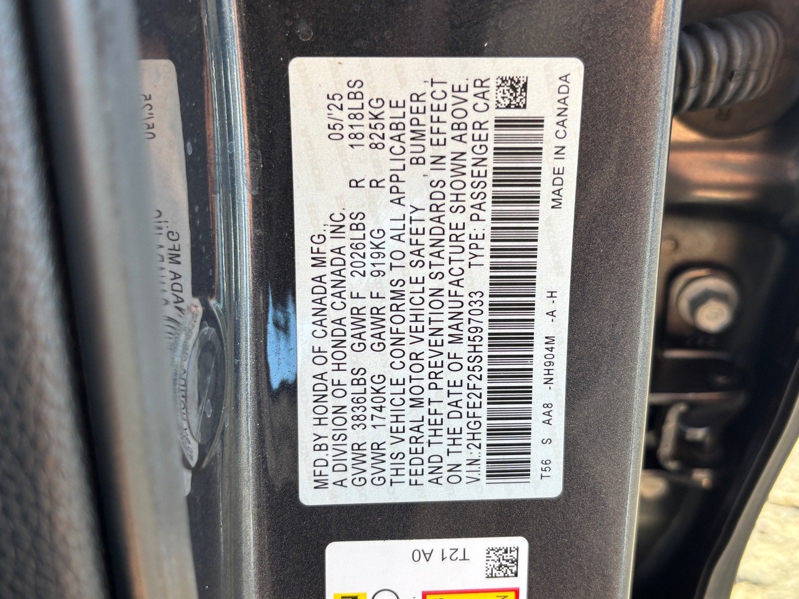 2025 Honda Civic Sedan LX