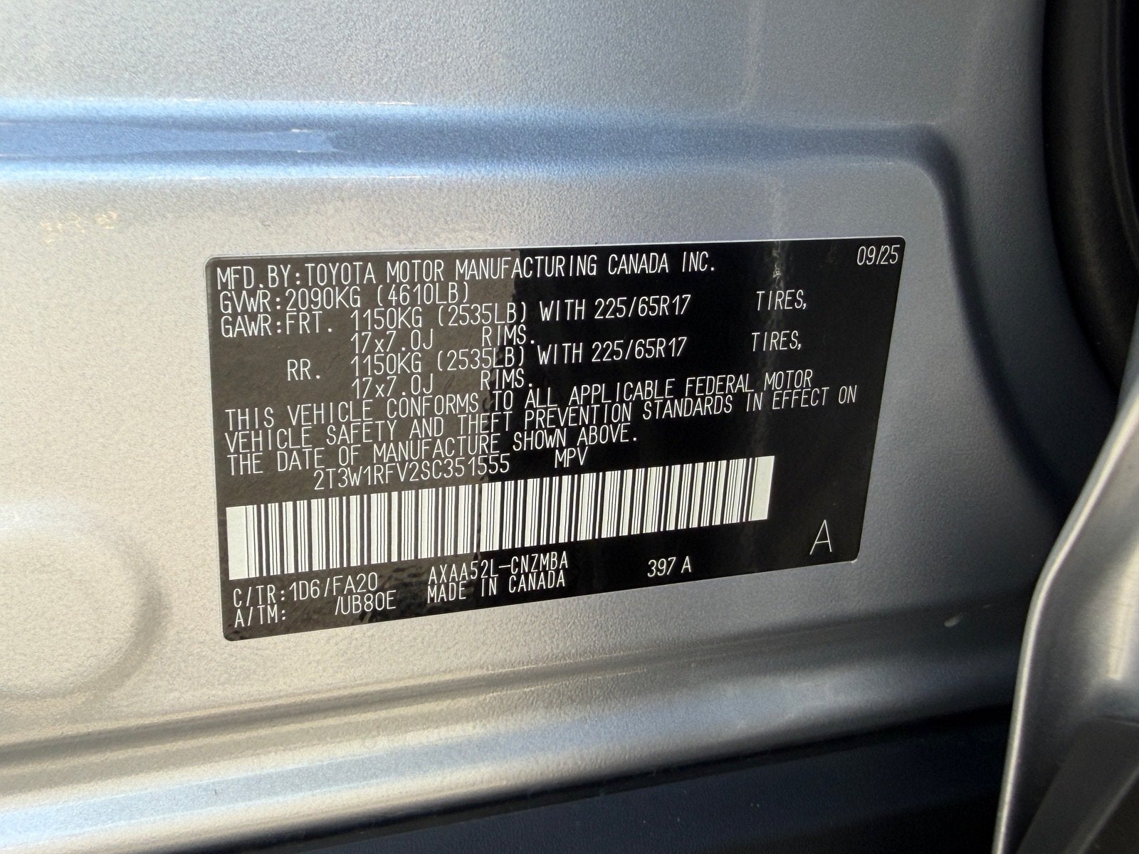 2025 Toyota RAV4 XLE