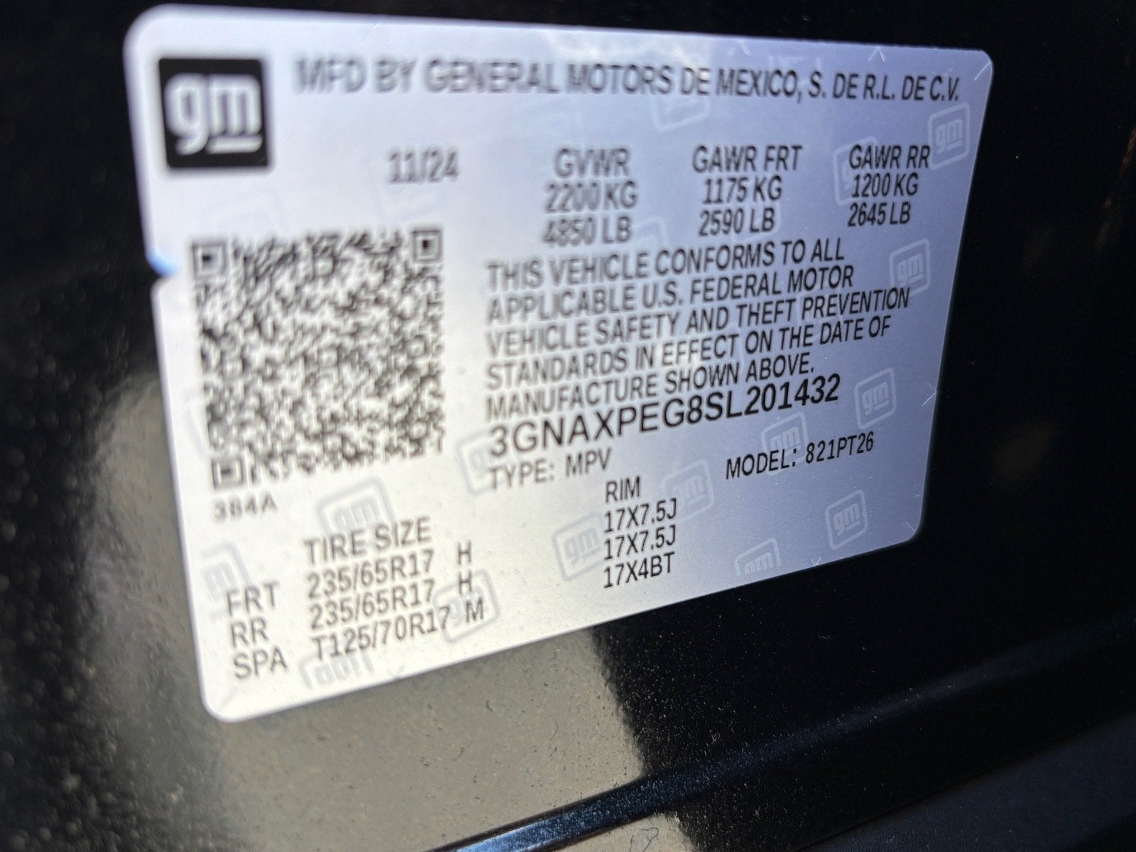 2025 Chevrolet Equinox LT