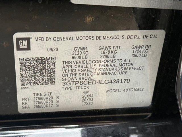 2020 GMC Sierra 1500 Elevation