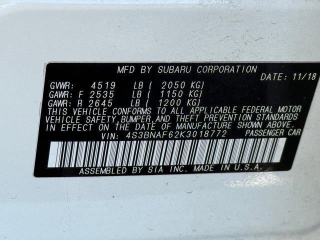 2019 Subaru Legacy Premium