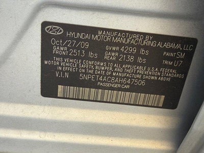 2010 Hyundai Sonata GLS