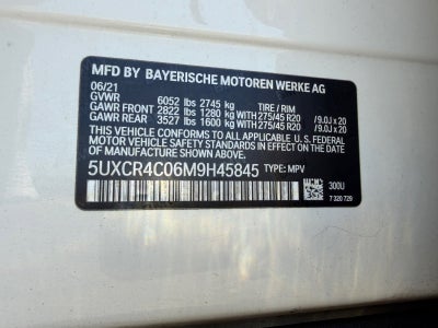 2021 BMW X5 sDrive40i