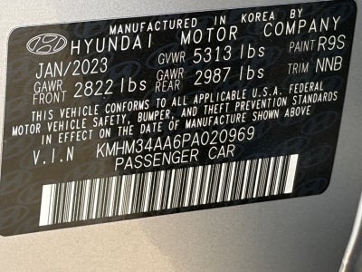 2023 Hyundai IONIQ 6 SEL
