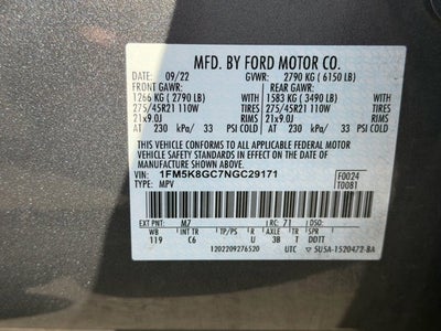 2022 Ford Explorer ST