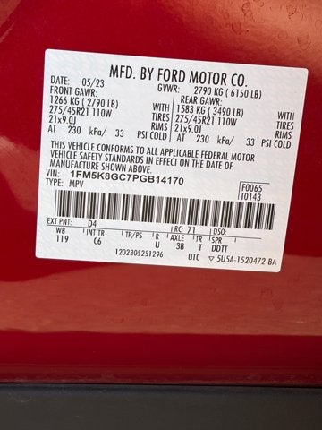 2023 Ford Explorer ST