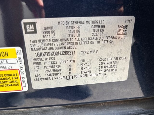 2017 GMC Acadia Limited Limited