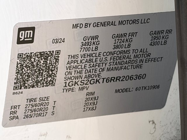 2024 GMC Yukon XL SLT