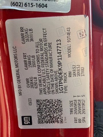 2023 GMC Canyon 4WD AT4