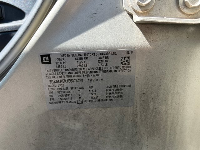 2014 GMC Terrain SLE