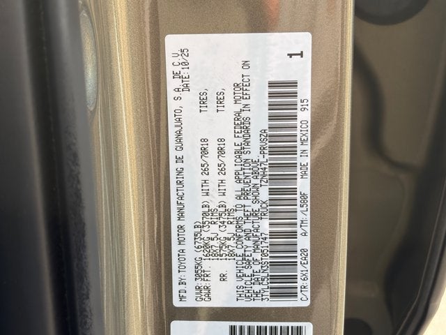2025 Toyota Tacoma 4WD Base
