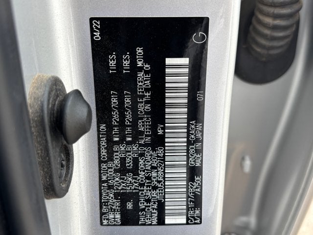 2022 Toyota 4Runner SR5
