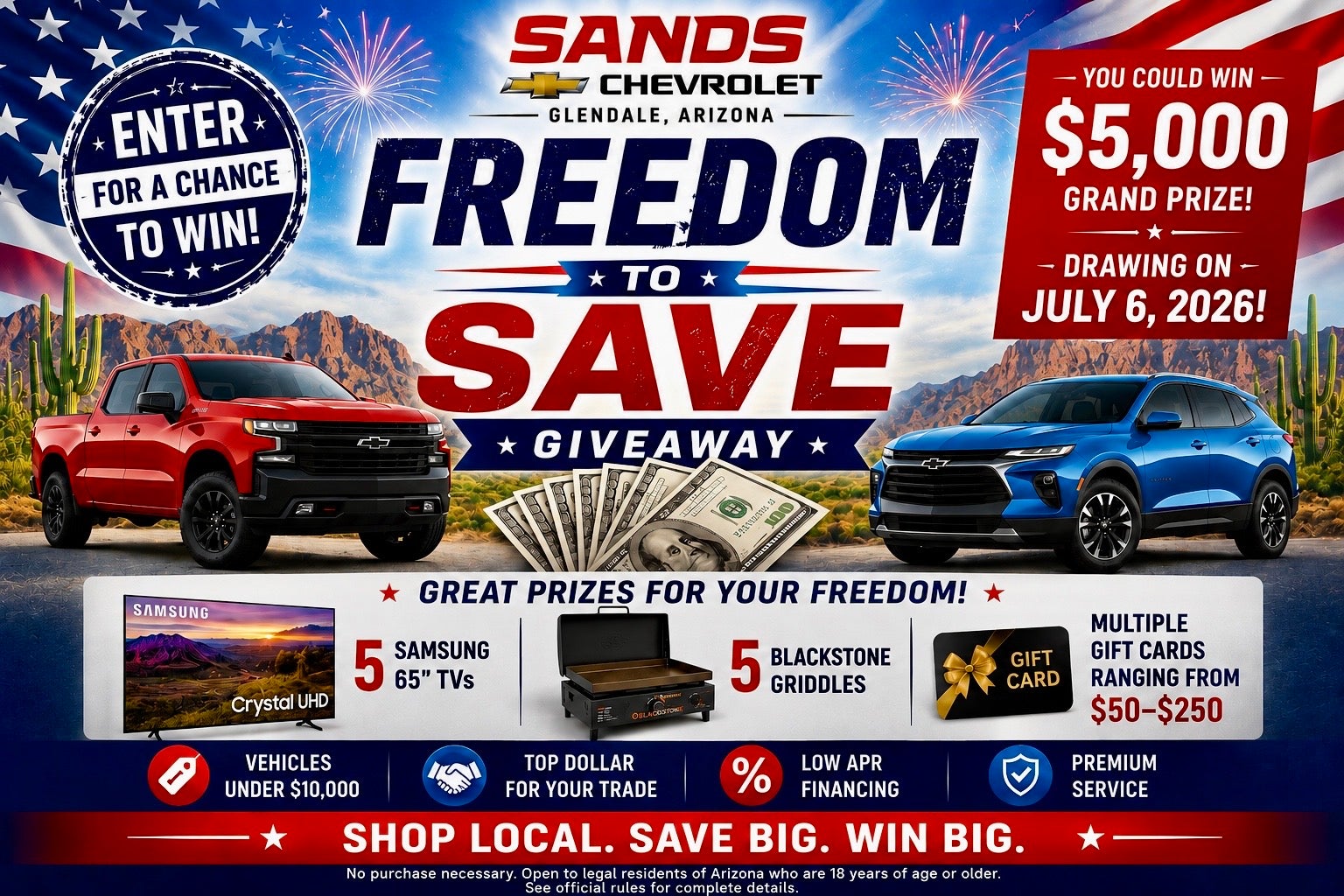 Freedom To Save Giveaway