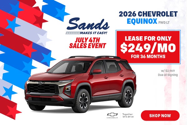 New 2026 Chevrolet Equinox LT 