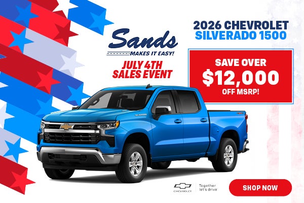 New 2026 Chevrolet Silverado 1500