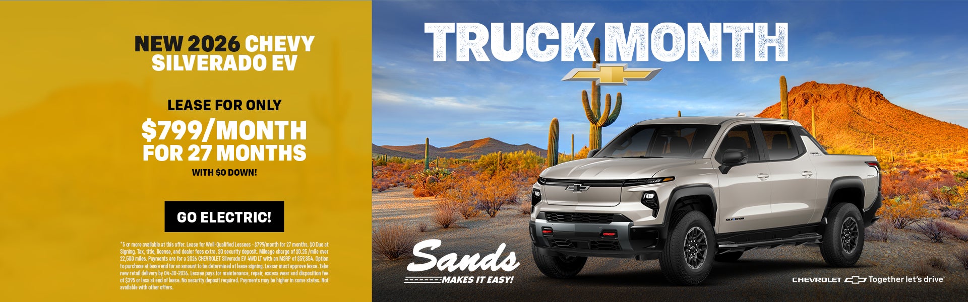 New 2026 Chevrolet Silverado EV