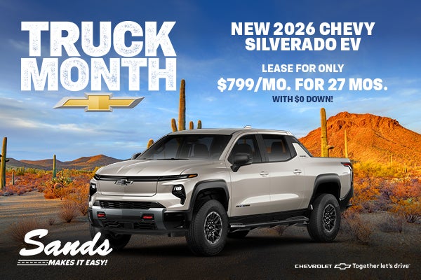 New 2026 Chevrolet Silverado EV