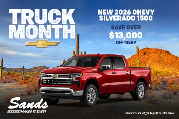 New 2026 Chevrolet Silverado 1500
