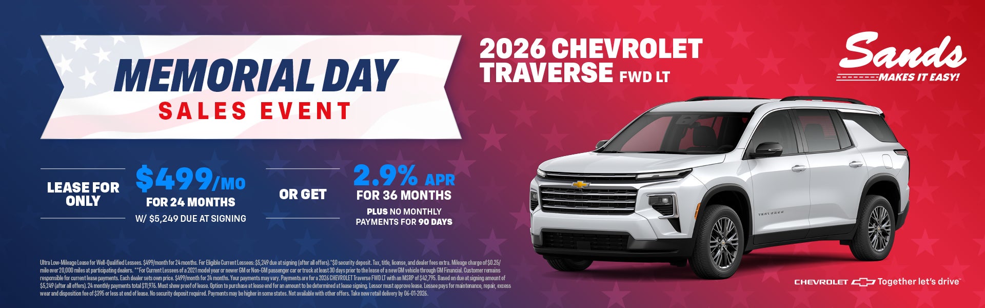 2026 Chevrolet Traverse
