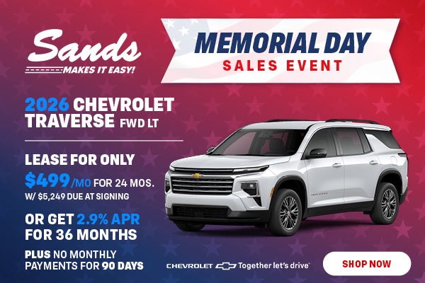 2026 Chevrolet Traverse