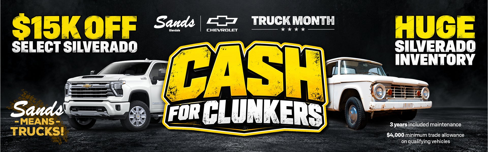 Chevrolet Cash for Clunkers with up to $15,000 off