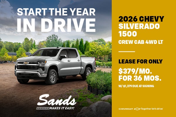 2026 Chevrolet Silverado 1500 Lease Special