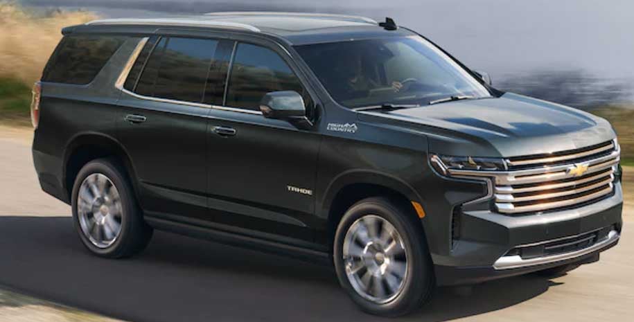 2025 Chevrolet Tahoe exterior driving on road