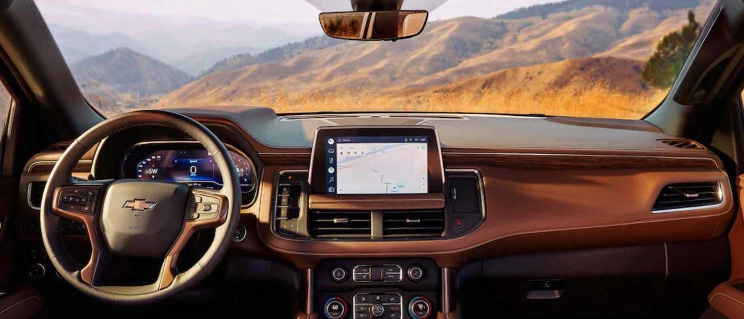 2025 Chevrolet Suburban interior dashboard view